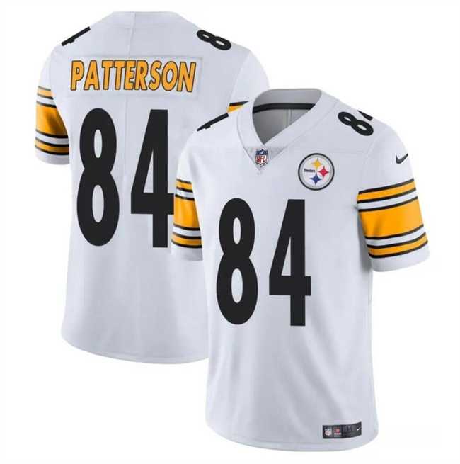Men & Women & Youth Pittsburgh Steelers #84 Cordarrelle Patterson White Vapor Untouchable Limited Football Stitched Jersey